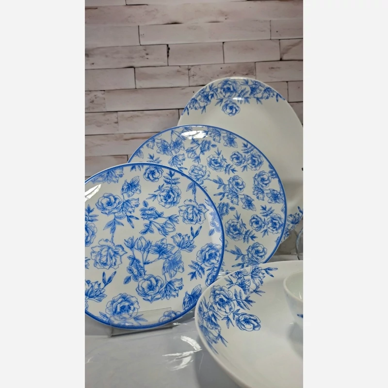 سرویس آرکوپال 26 پارچه طرح نارنج آبی