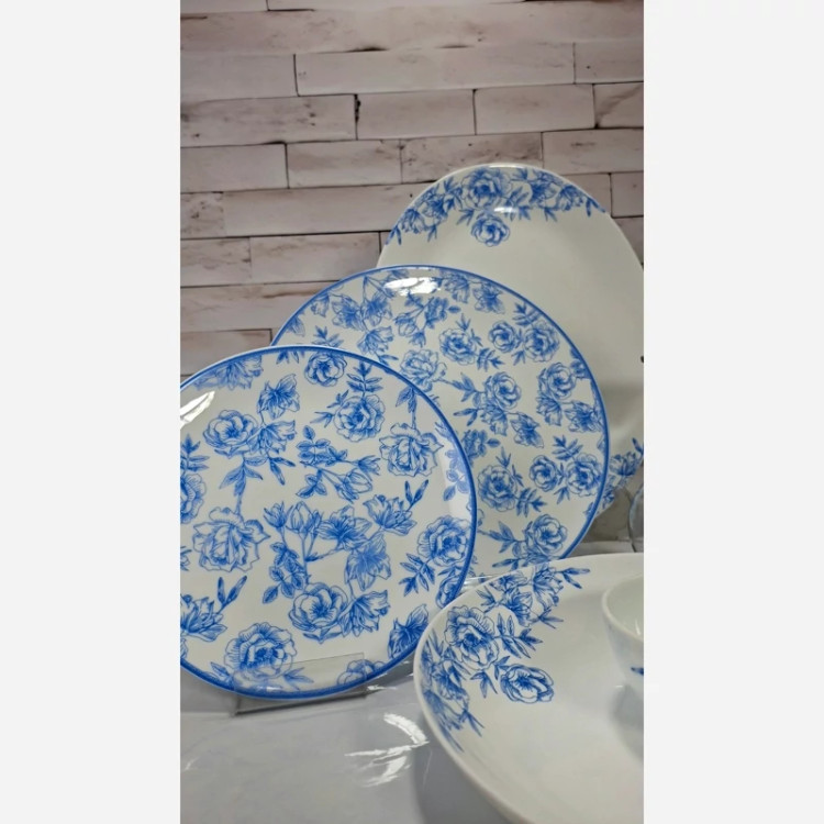 سرویس آرکوپال 26 پارچه طرح نارنج آبی