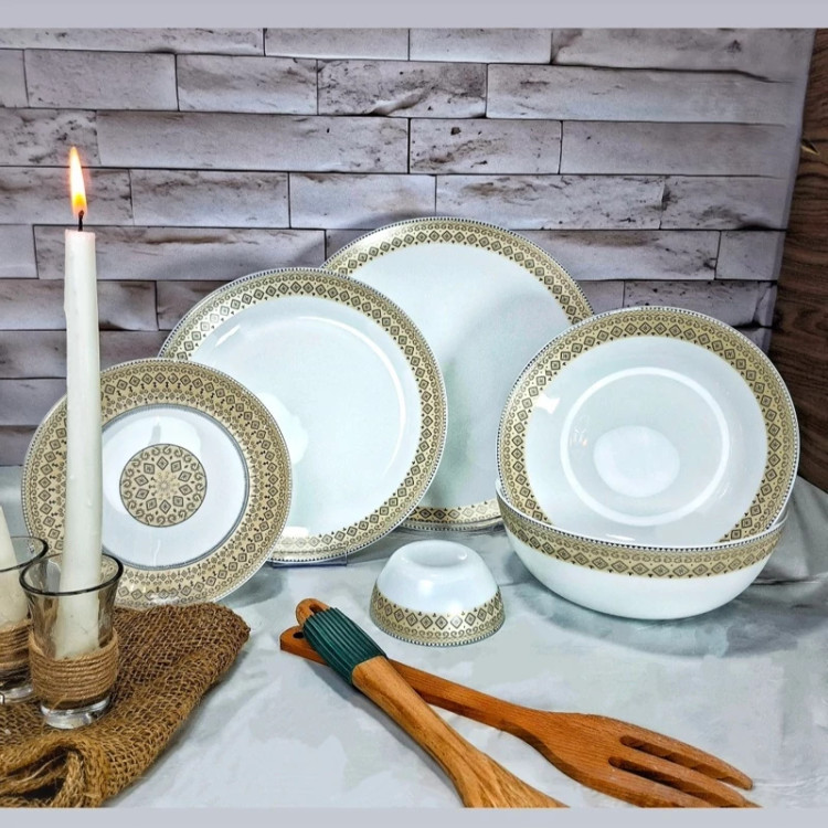 سرویس آرکوپال 26 پارچه طرح پرشیا کرم