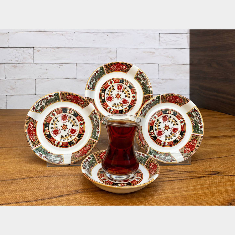 سرویس نعلبکی طرح کالسکه