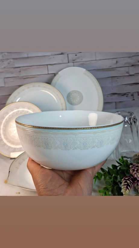 سرویس 26 پارچه آرکوپال طرح ساناز سبزآبی